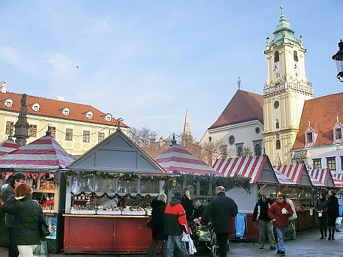 Vianočné trhy Bratislava